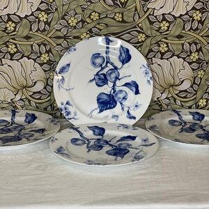 Rare Williams Sonoma Ormonde #2 Blue Toile Dinner Plate